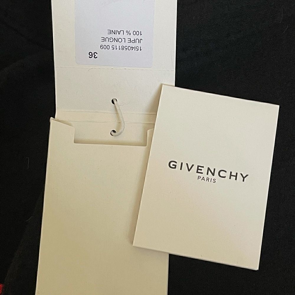 New Givenchy wool skirt sz 36 - Picture 10 of 16